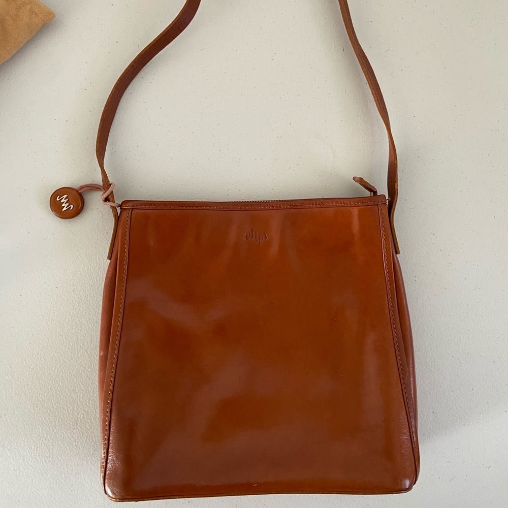 Monsac brown genuine leather purse